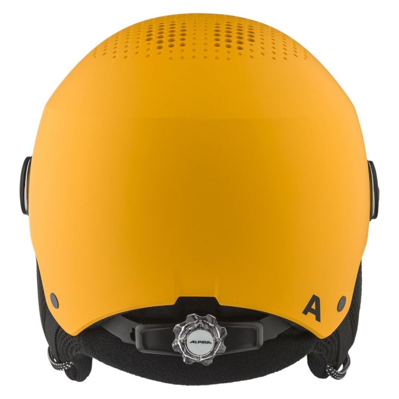 ALPINA ZUPO VISOR Q-Lite burned-yell. matt 51-55 winter helmet Narciarstwo/Kaski Your Sports Performance