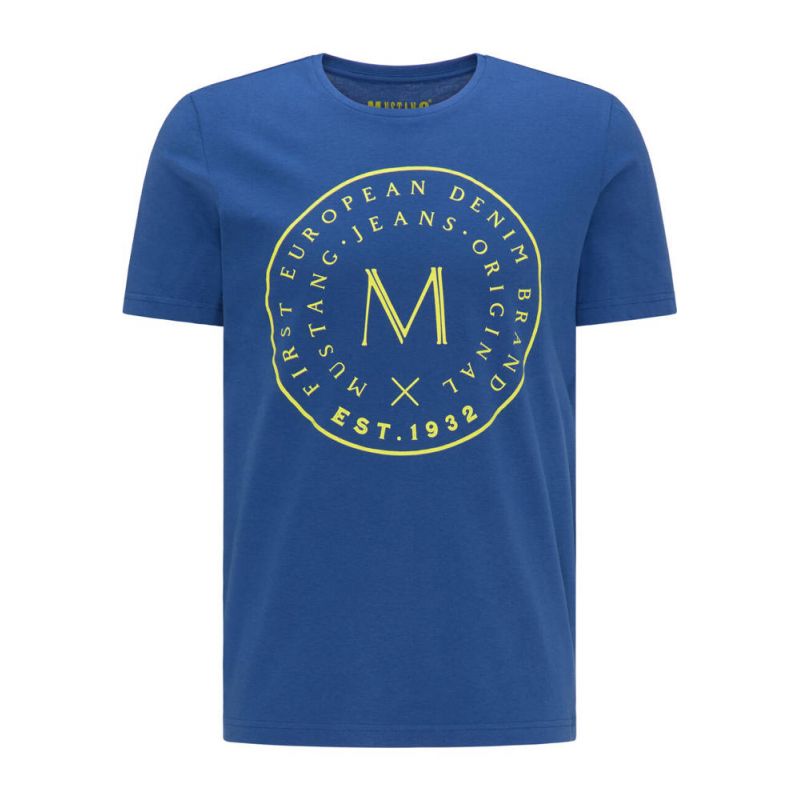 Mustang Alex Print M T-shirt 1009020 5235 Clothing/Lifestyle/T-shirts/Mustang Your Sports Performance