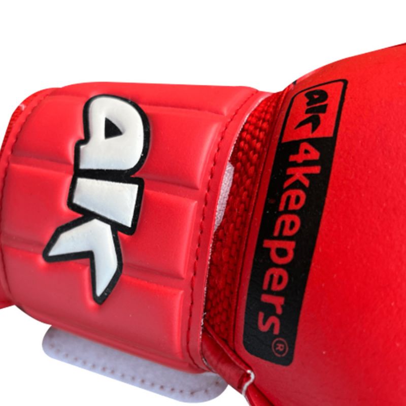 4keepers Champ Colour Red VI RF2G Jr S906487 Goalkeeper Gloves Accessories/Gloves/4keepers Your Sports Performance