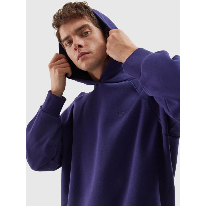 Unisex open-front hooded sweatshirt 4F 4FWAW24TSWSU1314-30S *Kategoria tymczasowa Your Sports Performance