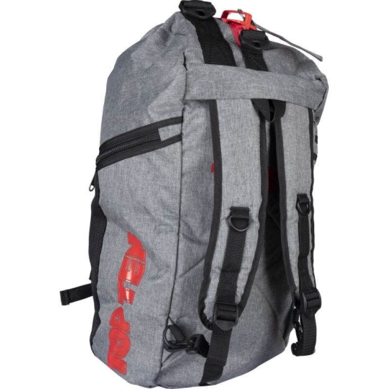 TOP TEN sports bag with backpack function "Grey" 55cm x 29cm x 27 cm In preparation Your Sports Performance