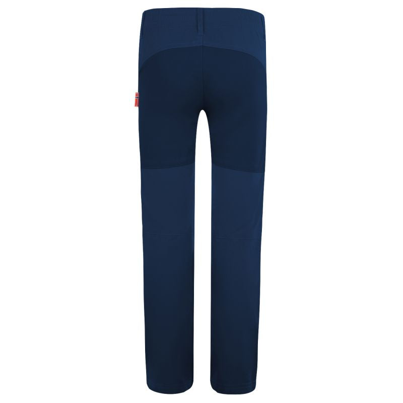 Trekking trousers Trollkids Kids Hammerfest Pants PRO Slim Fit navy (857-100)