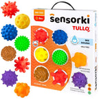 TULLO Sensory Balls Sensory Balls without holes, 8 pcs. (Gry i zabawki) Edukacja i rozwój/Medyczne Your Sports Performance