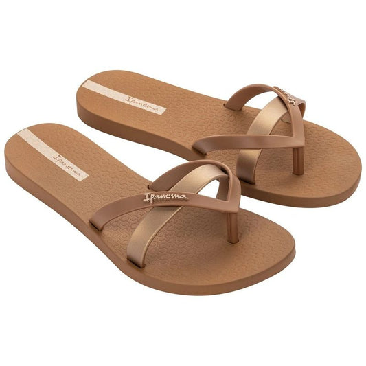 Ipanema Kirei women's flip-flops, fashionable and comfortable, brown for the beach Ipanema