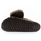 Bio Bio shoes men's slippers, profiled flip-flops, natural leather, brown Your Sports Performance