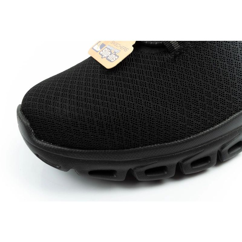 Skechers men's shoes sneakers Glide-Step comfortable lightweight Slip-Ins black Skechers