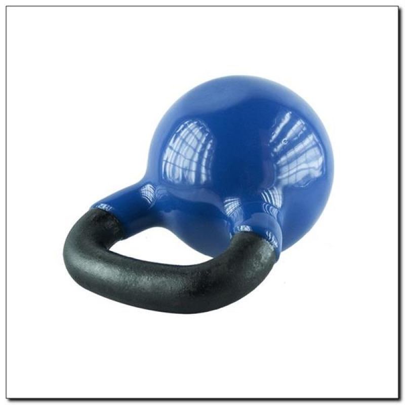 Kettlebell iron covered with vinyl HMS KNV08 BLUE Accessories/Training equipment Your Sports Performance