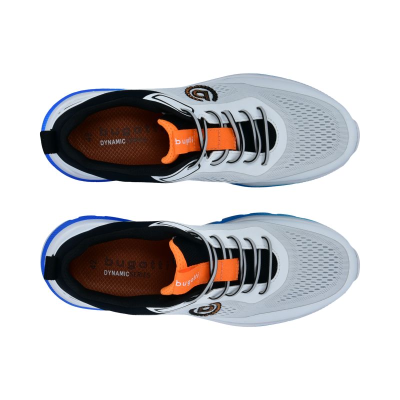 Bugatti men's sports shoes 341AWS016959-2010 white/black