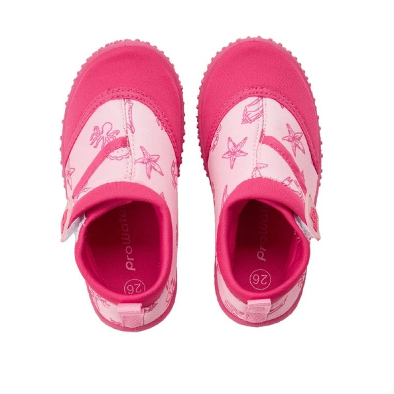 ProWater children's swimming shoes, quick-drying, non-slip, pink