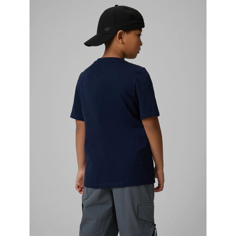 Boy's regular printed T-shirt 4F 4FJRSS26TTSHM3599-10S 4f