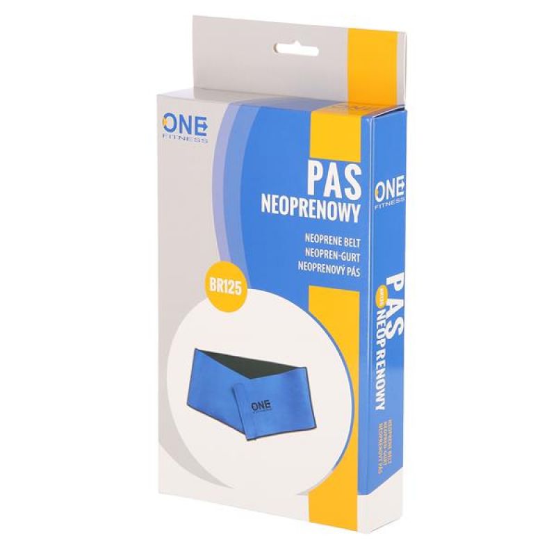 One Fitness BR125 neoprene belt Accessories/Training equipment Your Sports Performance