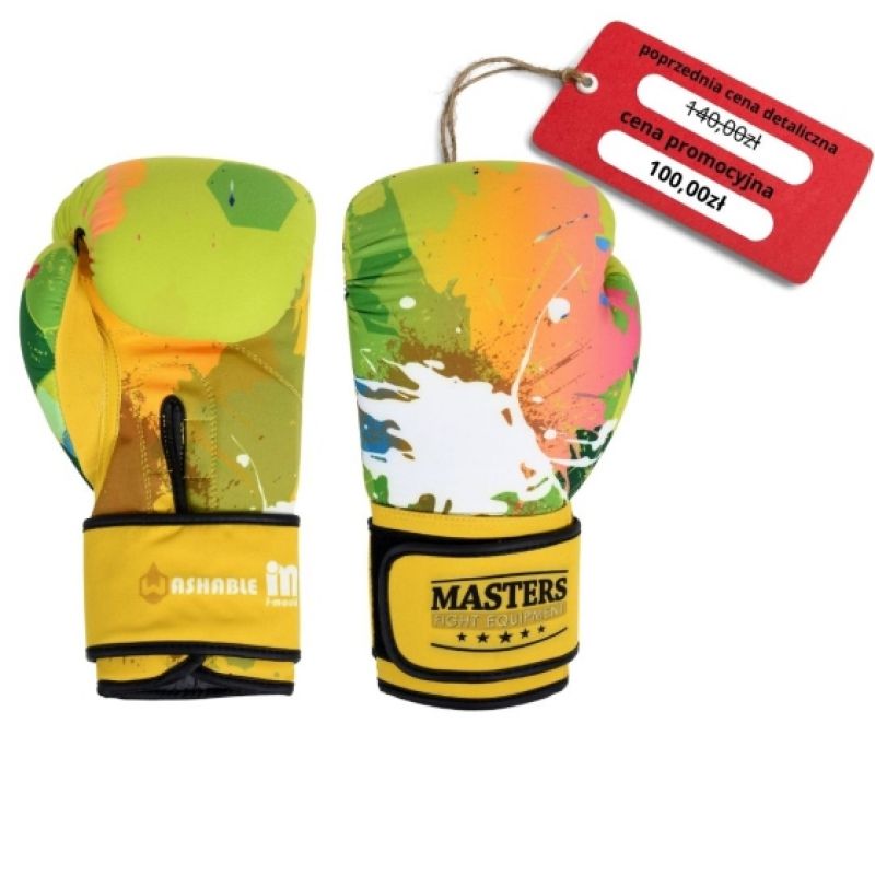 Masters Rpu-Wash Boxing Gloves 10 oz NEW 013458-WASH-12 Accessories/Gloves Your Sports Performance