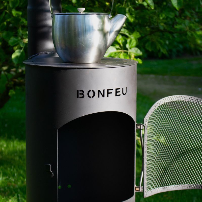 BONFEU GARDEN FIREPLACE BONGIANO LP BLACK In preparation Your Sports Performance