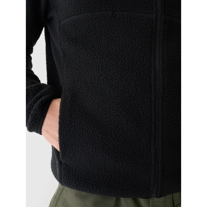 Men's sherpa fleece with stand-up collar 4F 4FRAW24TFLEM360-20S 4f
