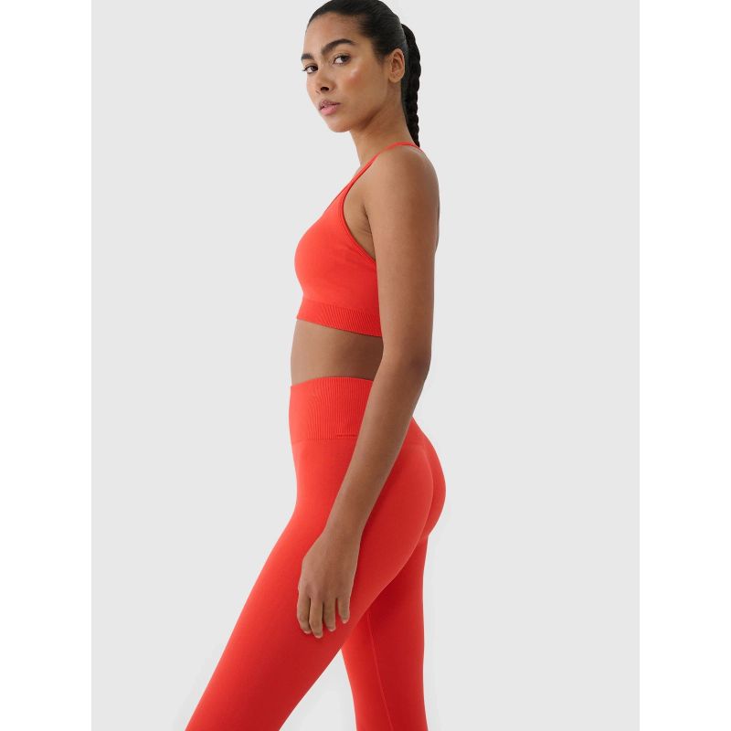 Women's seamless training leggings 4F 4FWSS25TFTIF380-62S *Kategoria tymczasowa Your Sports Performance