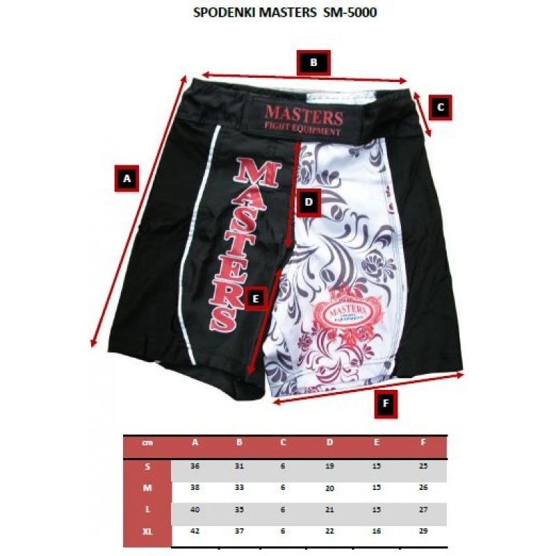 MMA Shorts Masters Jr Kids-SM-5000 065000-M Clothing/martial arts Your Sports Performance