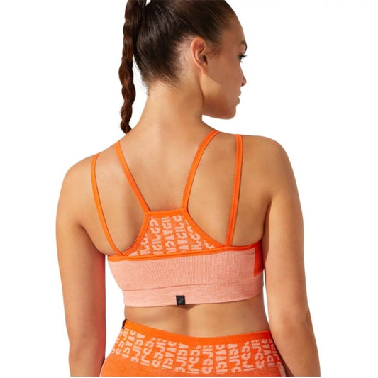 Sports bra Asics Cropped Logo Seamless Bra W 2032B791-800 Clothing/Training Asics