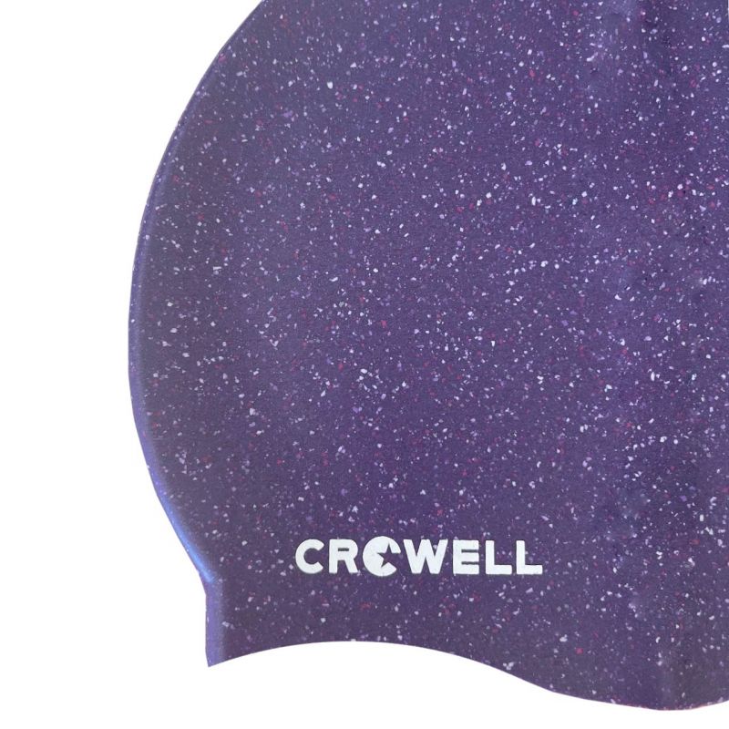 Silicone swimming cap Crowell Recycling Pearl purple col.4 Accessories/Swimming accessories Your Sports Performance