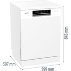 GORENJE GS642E90W dishwasher AGD - Produkty/Zmywarki wolnostojące Your Sports Performance