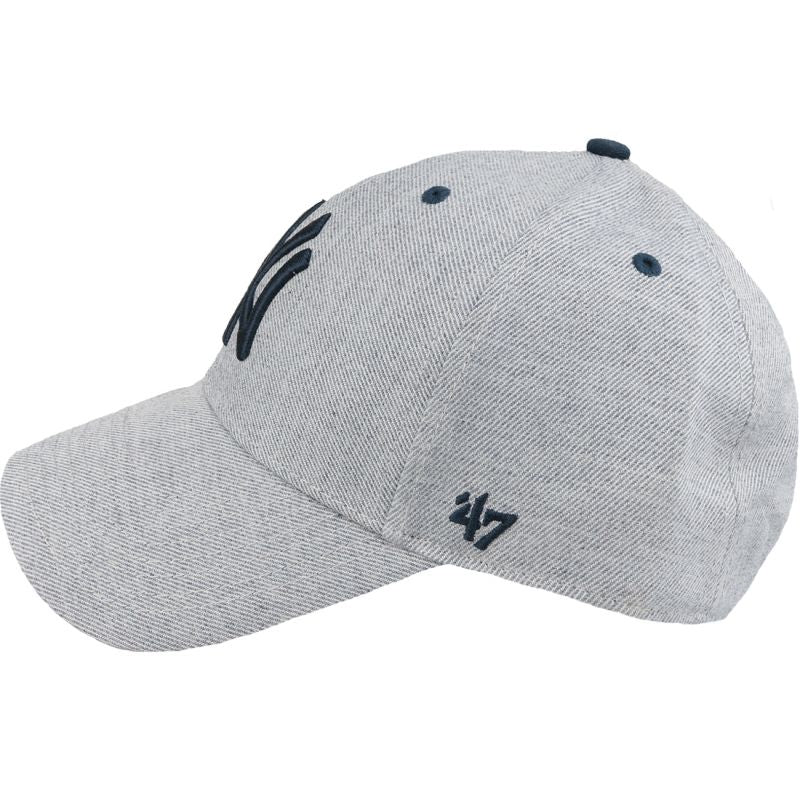 47 Brand MLB New York Yankees Storm Cloud Cap B-STMCD17WHV-CC gray One size In preparation Your Sports Performance