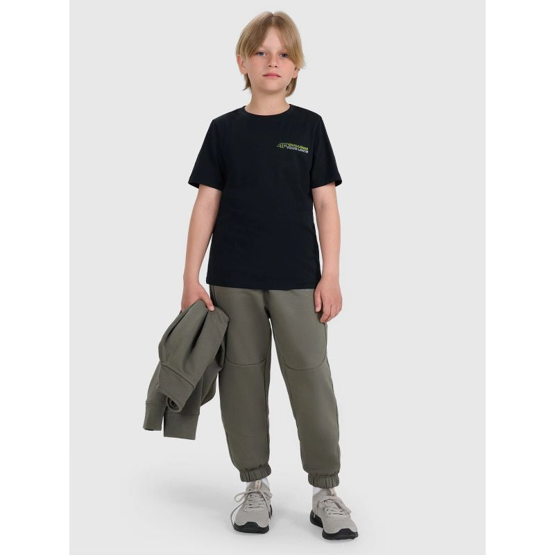 Boy's regular printed T-shirt 4F 4FJWAW25TTSHM2415-20S *Kategoria tymczasowa Your Sports Performance