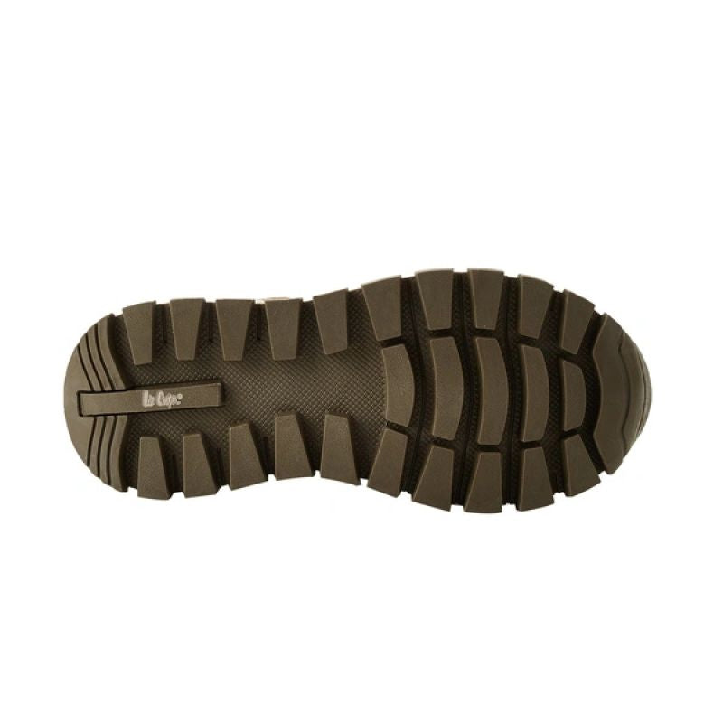 Lee Cooper Women’s Brown Sporty Winter Ankle Boots, Insulated