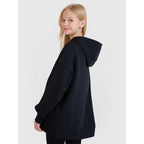 Girls' sweatshirt with a hood, open, 4F 4FJRSS25TSWSF2235-20S *Kategoria tymczasowa Your Sports Performance