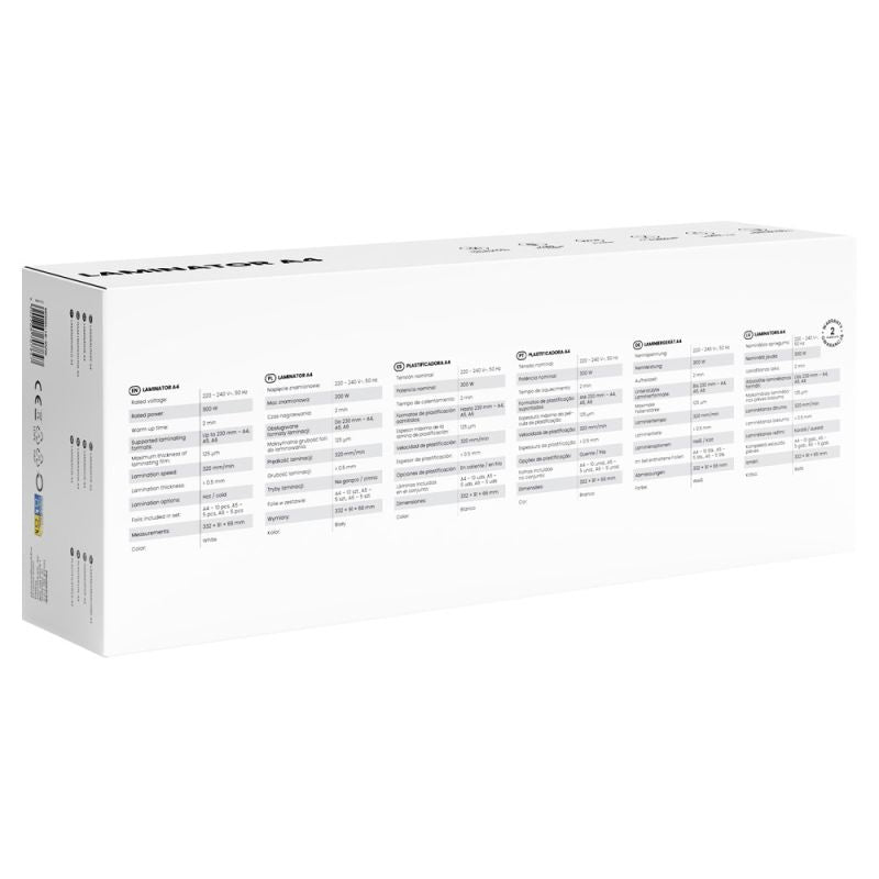 SAVIO LAMINATOR A4 WHITE LR-01/W Urządzenia biurowe/Laminatory Your Sports Performance