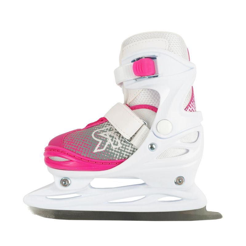 Roces Jokey Ice X skates white and pink 450746 001 Roces