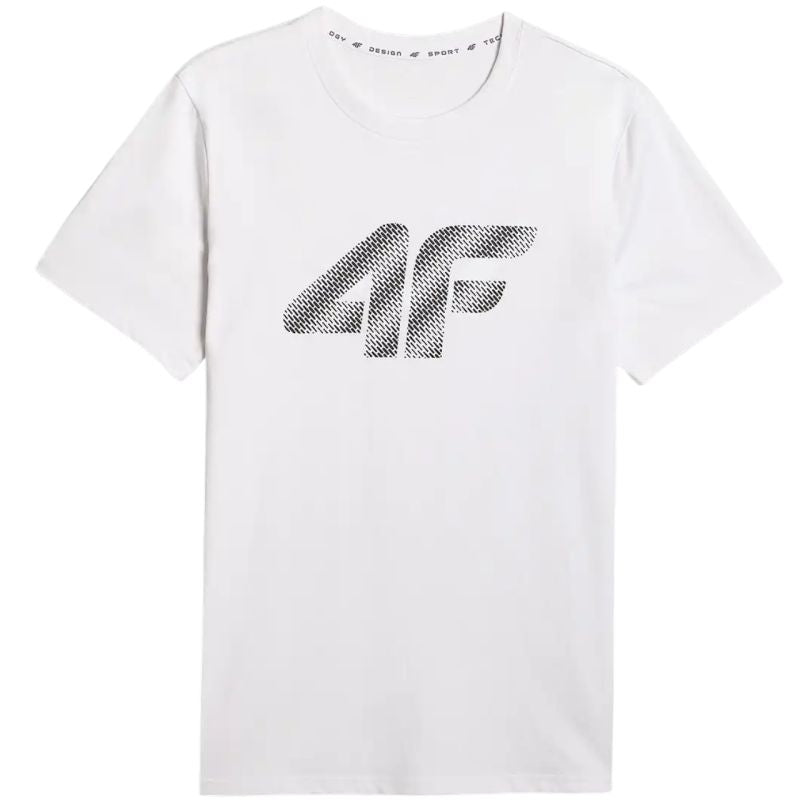 Men's T-shirt 4F M3342 white 4FWMM00TTSHM3342 10S