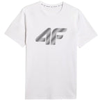Men's T-shirt 4F M3342 white 4FWMM00TTSHM3342 10S
