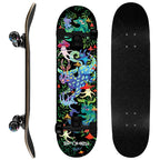 Spokey skateboard with glowing graphics Ollie SPK-942542 Accessories/Skating Your Sports Performance