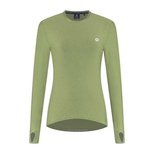 Rogelli DR ESSENTIAL running T-shirt green M Rogelli/Bieganie/Woman/Bluzy Your Sports Performance