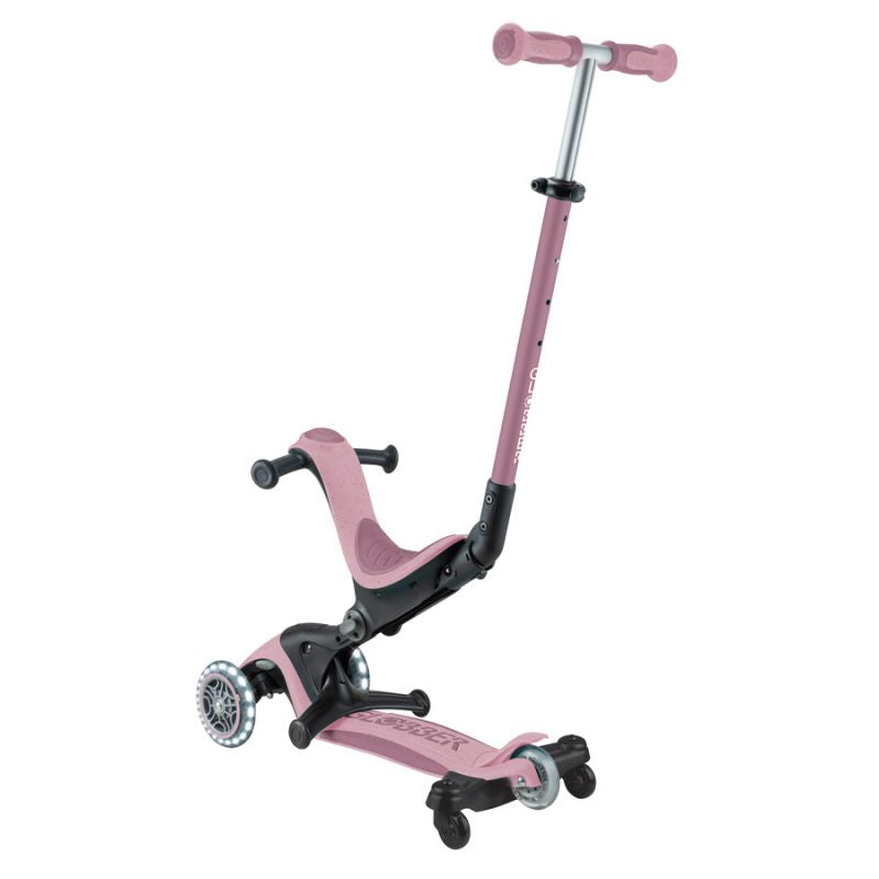 Scooter with ride-on seat GO•UP DELUXE LIGHTS ECOLOGIC 360 (697-510) Accessories/Skating/Hulajnogi/Traditional/For kids/Globber Your Sports Performance