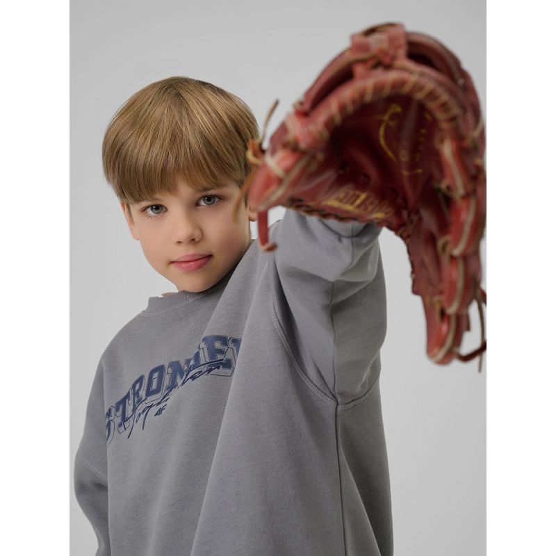 Boy's loose sweatshirt without hood 4F 4FJRSS26TSWSM2635-24S 4f