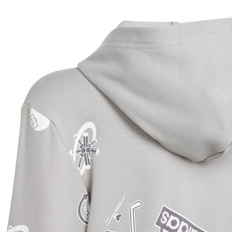 Adidas Biuv Zip Hoodie Jr IS3755 sweatshirt Clothing/Lifestyle Adidas
