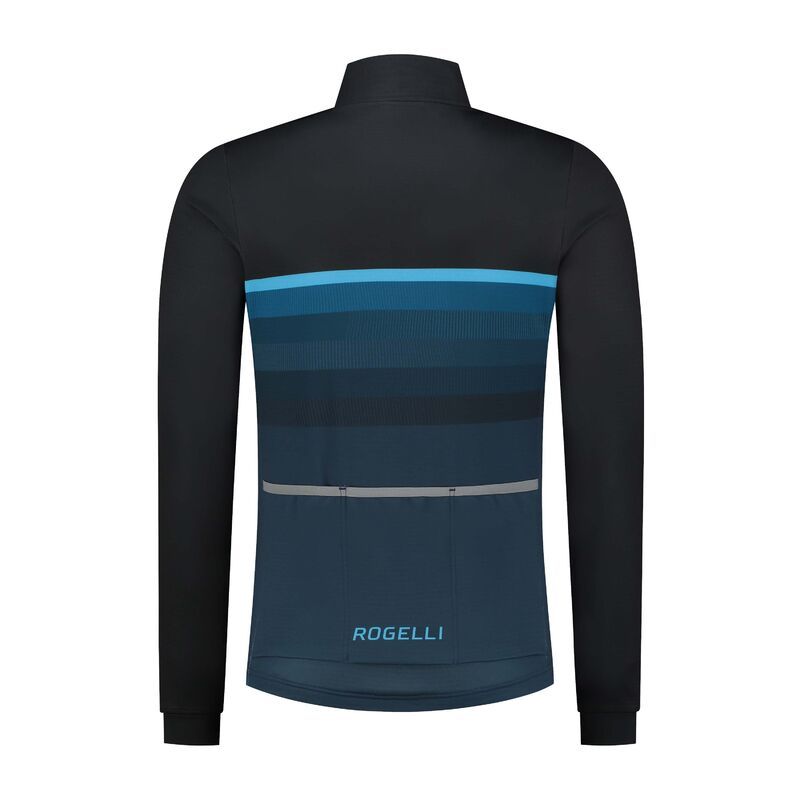 Rogelli HERO II long sleeve t-shirt blue 3XL Rogelli/Rower/Men/Koszulki Długi Rękaw Your Sports Performance