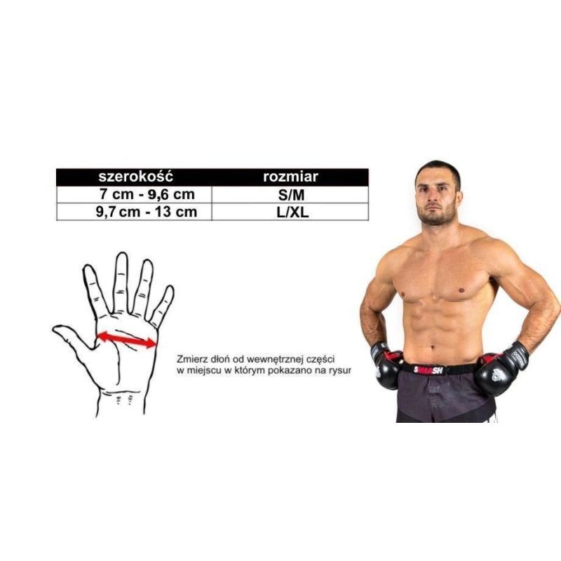 MMAsparring gloves S/M - Edge - Valor Series Rękawice MMA Your Sports Performance
