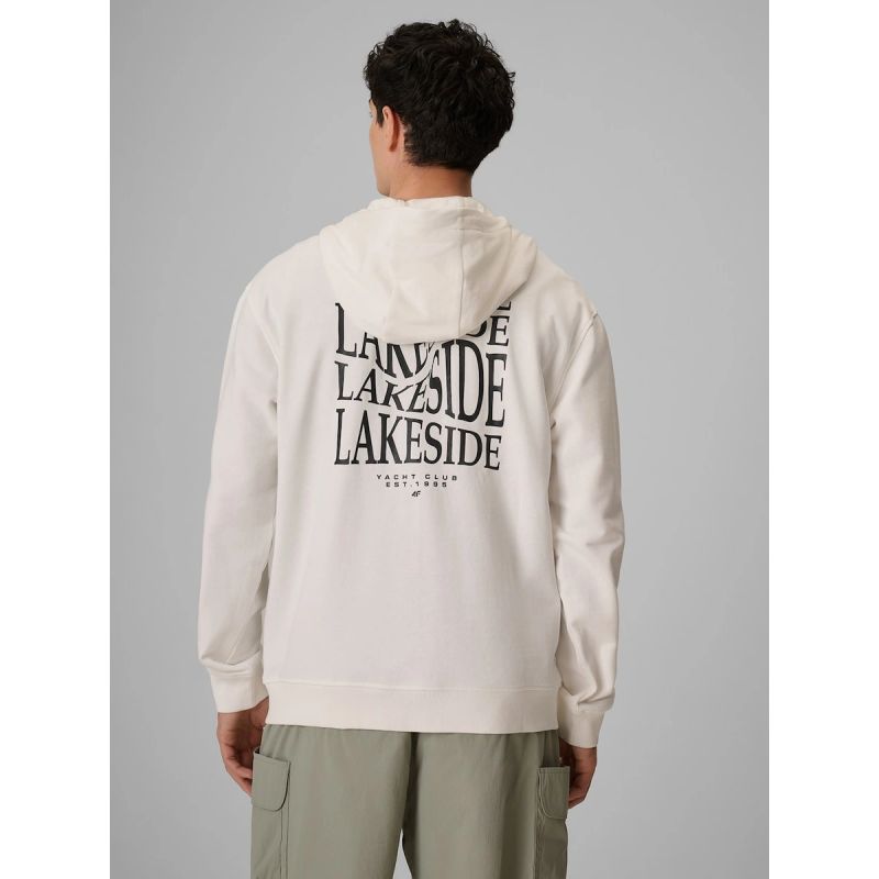 Men's regular hooded sweatshirt 4F 4FRSS26TSWSM2978-11S