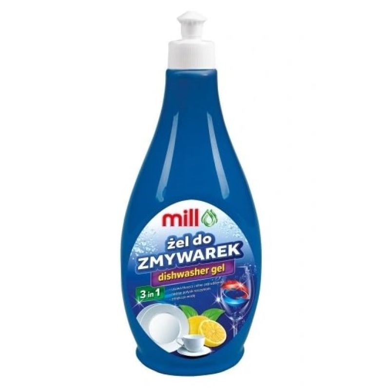 MILL Dishwasher Washing Gel 3 in 1760 ml Chemia/Preparaty do mycia i nabłyszczania powierzchni Your Sports Performance