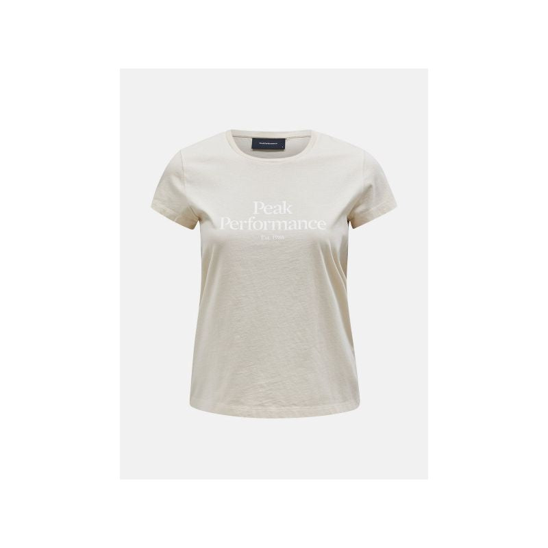 T-Shirt Peak Performance W Original Tee Beige Import z PMSport Your Sports Performance