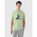 Men's regular printed T-shirt 4F 4FRAW24TTSHM2301-41S *Kategoria tymczasowa Your Sports Performance