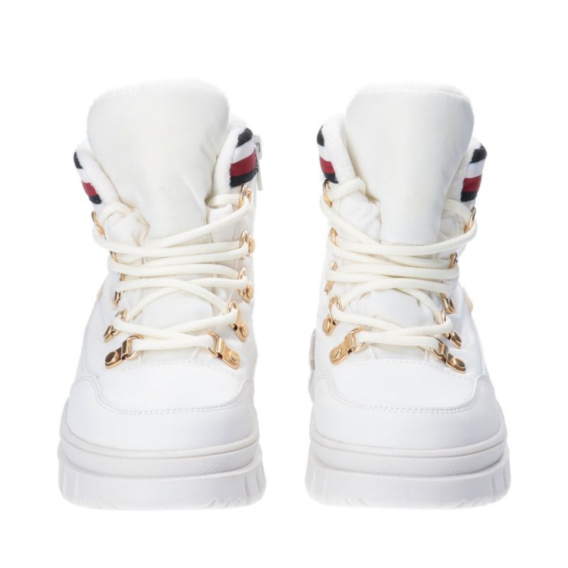 Tommy Hilfiger Lace-Up Bootie Ivory W T3A5-33062-1047101-101 Footwear/Lifestyle/Tommy Hilfiger Tommy Hilfiger