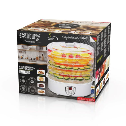 CAMRY CR 6659 Mushroom and Fruit Dryer AGD - Produkty/Suszarki do grzybów, warzyw i owoców Your Sports Performance