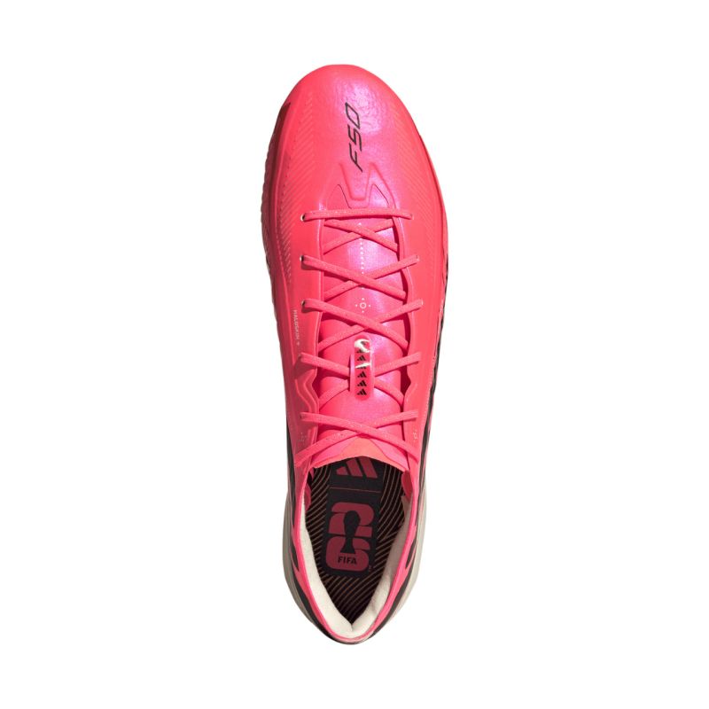 Adidas F50 Hyperfast Elite FG football boots pink JR5386