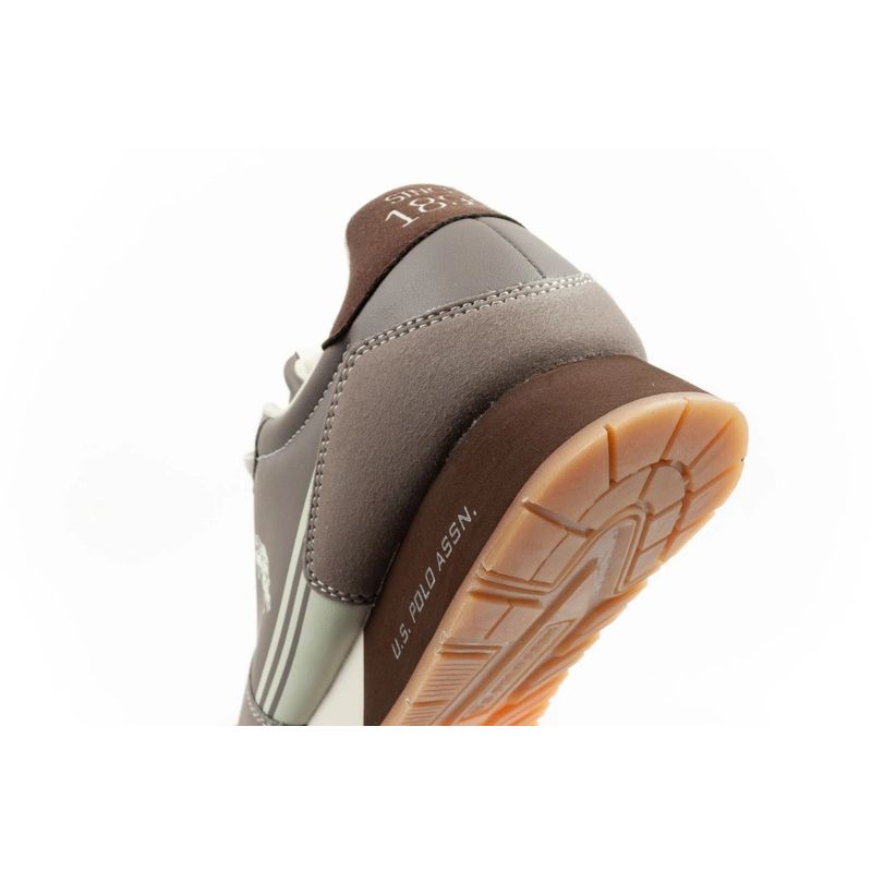 US Polo Assn sports shoes sneakers men's fashionable comfortable brown Your Sports Performance