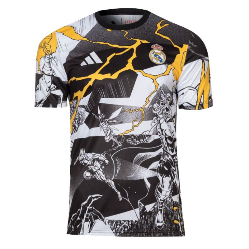 adidas Real Madrid Marvel Avengers Pre-Match Jersey JZ9018 Clothing Your Sports Performance