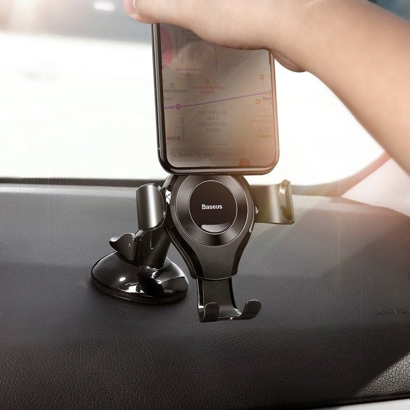 Baseus SUYL-XP01 gravity car mount (black) In preparation Your Sports Performance