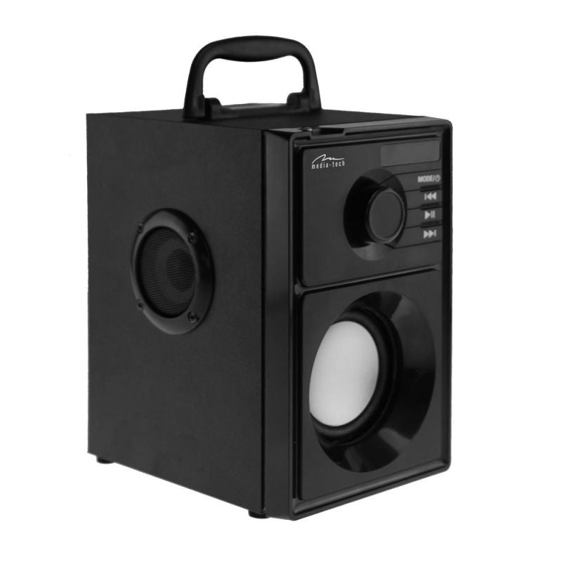 MEDIA-TECH WIRELESS SPEAKER BOOMBOX SILVER 15W MRS MT3179 In preparation Your Sports Performance