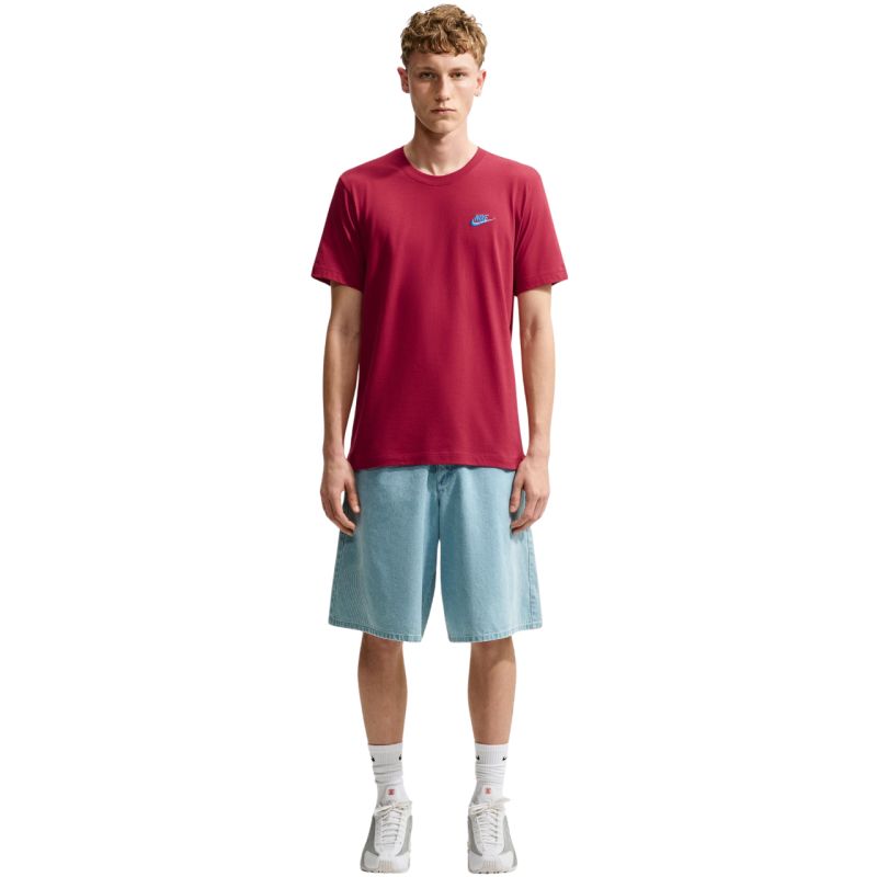 Nike Club Tee Men's T-Shirt Red AR4997 608